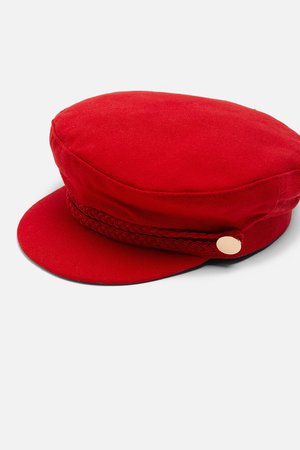 BUTTONED NAUTICAL HAT - Hats | Beanies-ACCESSORIES-WOMAN | ZARA Canada