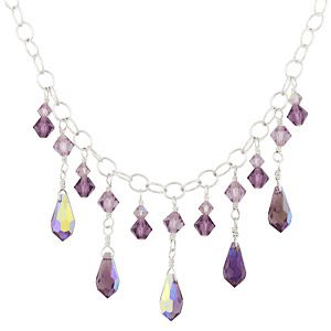 purple rain necklace png