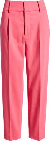 Halogen® High Waist Pants Pink Magenta | Nordstrom