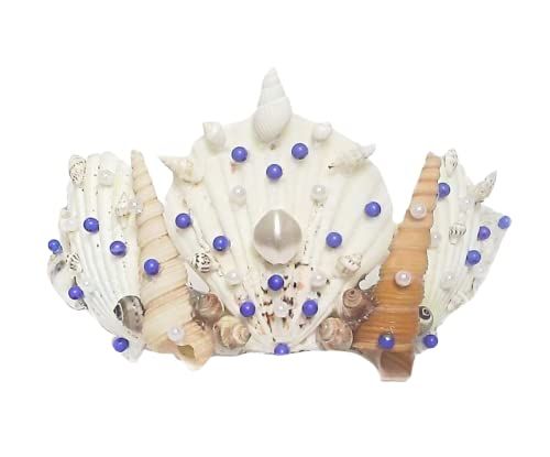 Beach wedding crown, Seashell tiara, mermaid hair accessories, sea shell natural : Amazon.de: Handmade Products