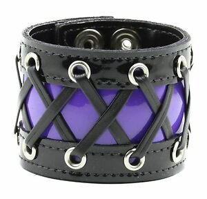 Purple Cybergoth Wrist Cuff