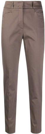 Logo-Plaque Tapered Trousers