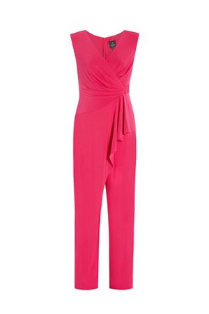 Buy Adrianna Papell Pink Jersey Draped Jumpsuit from Next Australia