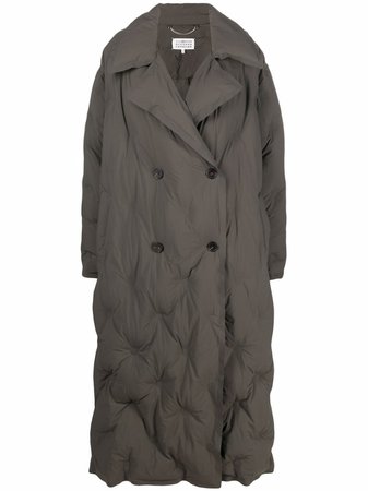 Maison Margiela double-breasted Quilted Coat - Farfetch