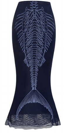 Mermaid tail skirt