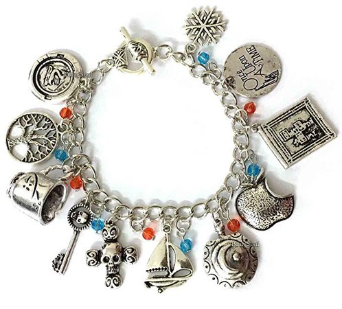 Amazon.com: Once Time Charm Bracelet - Upon Bracelets Jewelry Merchandise Gifts Collection Women Silver: Clothing