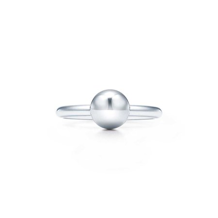 Кольцо Tiffany HardWear с элементом в форме шара, стерлинговое серебро. | Tiffany & Co.