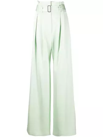 Alex Perry Paper bag-waist Palazzo Trousers - Farfetch