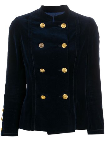 Chanel, CC buttons double-breasted jacket