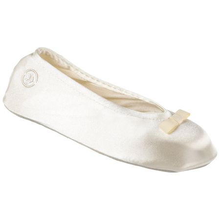 cream colored satin slippers - Google Search