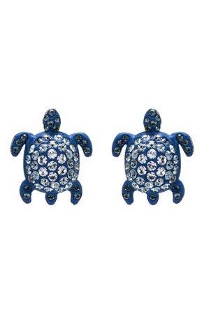 Женские синие серьги mustique sea life turtle SWAROVSKI — купить за 7980 руб. в интернет-магазине ЦУМ, арт. 5533748