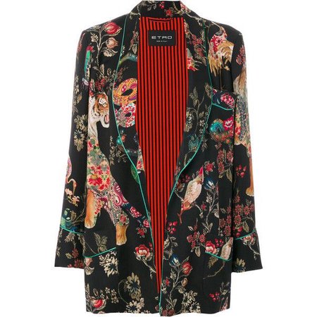 Etro floral print blazer