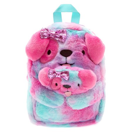 Claire's Club Riley the Puppy Backpack - Mint | Claire's US