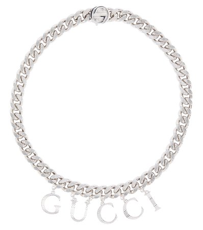 Gucci - Logo chain-link choker | Mytheresa
