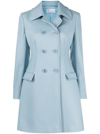 RED Valentino double-breasted coat
