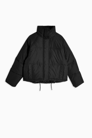 Classic Black Padded Puffer Jacket | Topshop