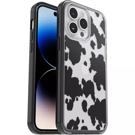 Clear cow iPhone 14 Pro Max case | OtterBox