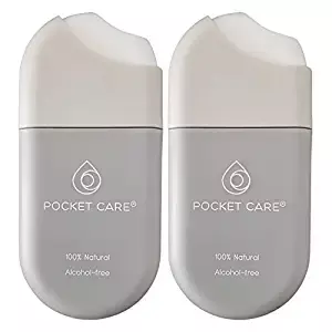 Pocket Care | 2 Pack Verbena Scented Hand Sanitizer Spray 15 ml - Spray for Hands Alcohol Free | Organic Spray Sanitizer | Hand Sanitizer Travel Size - Travel Accessories | 100% natural (Lemon Verbena) : Health & Household