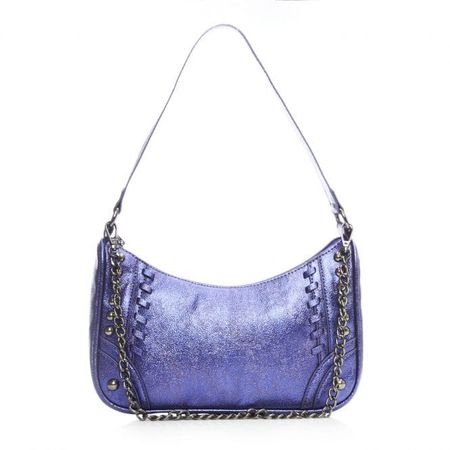 Daphnebag Purple Metallic - Bags from Moda in Pelle UK