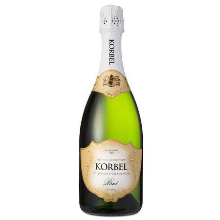 Korbel Brut Champagne - 750ml Bottle : Target