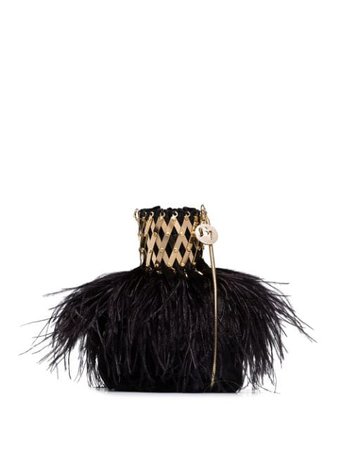 Rosantica Aramis feather bag $695 - Buy Online AW19 - Quick Shipping, Price