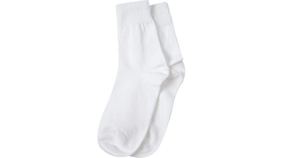 $4 · Ribbed Cuff Cotton Blend Socks | STYLENANDA