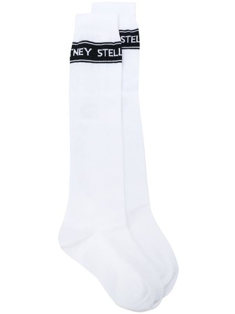 Stella Mccartney Logo Intarsia Socks | Farfetch.com