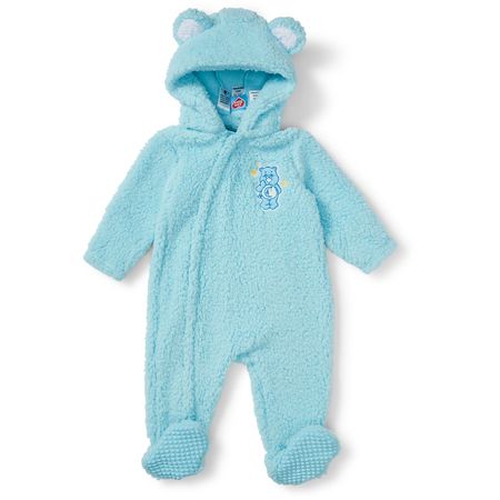 Care Bears Baby Fluffy Coverall - Light Blue | BIG W
