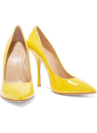 yellow shoes