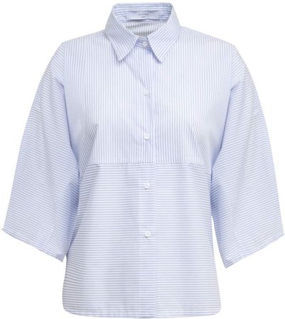 A-line Clothing - Short Stripe Shirt