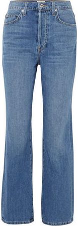 Juliette High-rise Straight-leg Jeans - Light denim