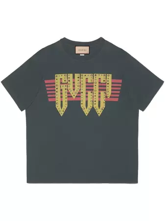 Gucci logo-print T-shirt - Farfetch