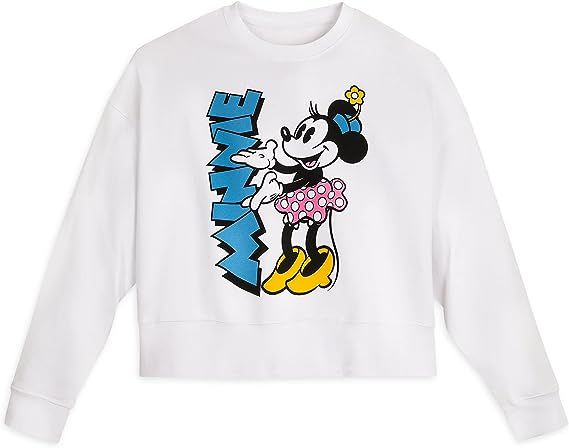 Disney Minnie Mouse Pullover Sweatshirt for Women – Mickey & Co. at Amazon Women’s Clothing store