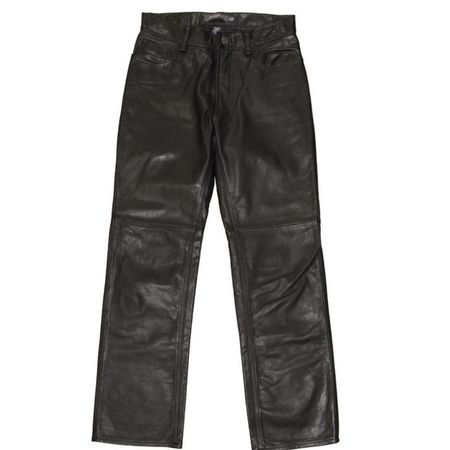 Vintage GAP leather pants #vintage #leather #gap 29x30 - Depop