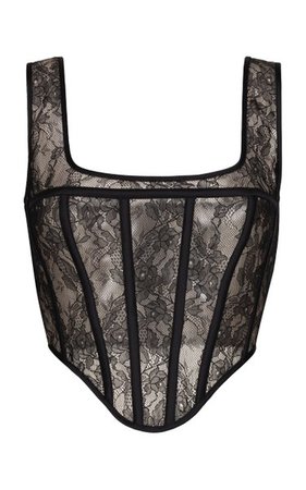 Chantilly Lace Bustier Top By Rozie Corsets | Moda Operandi