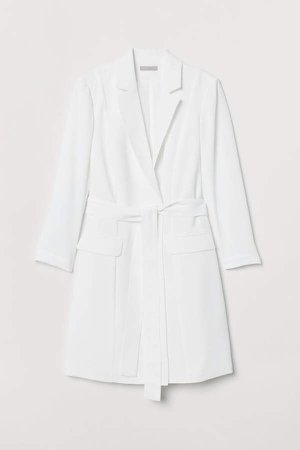 Jacket Dress - White