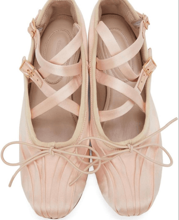 pink shoes ballet