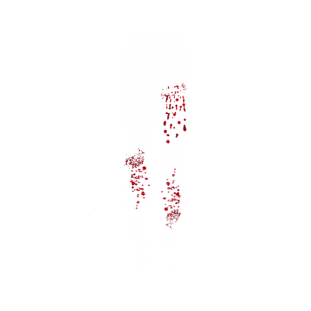 White Fishnet Tights with Blood Beading (Dei5 edit)