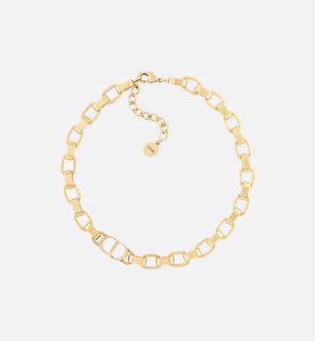Dior 30 Montaigne Necklace Gold-Finish Metal | DIOR | ShopLook