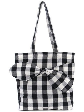 Loeffler Randall Bessie gingham-print tote $125 - Buy Online SS19 - Quick Shipping, Price