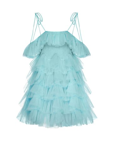 Tiered tulle dress – PASKAL