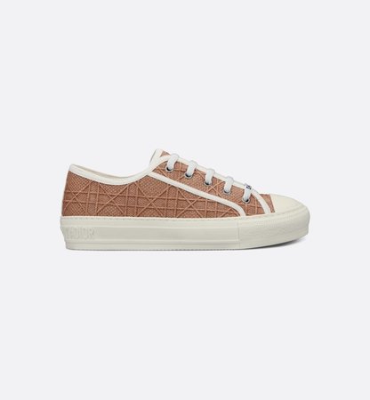 Walk'n'Dior Sneaker Nude Denim with Cannage Embroidery - Shoes - Women's Fashion | DIOR