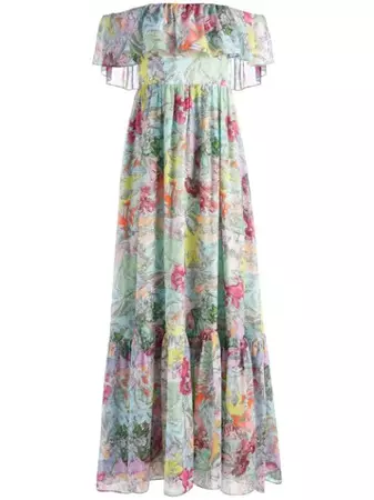 Alice + Olivia Jeannette floral-print Dress - Farfetch