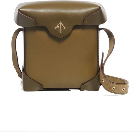 Manu Pristine Mini Leather Shoulder Bag