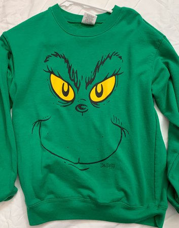 green grinch sweatshirt