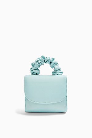 SUZY Sage Scrunchie Mini Cross Body Bag | Topshop