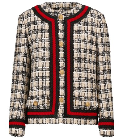Gucci Checked tweed jacket