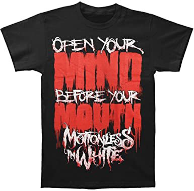 motionless in white shirts