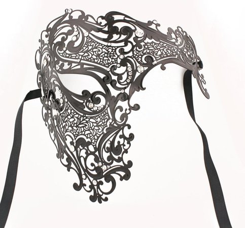 black phantom mask