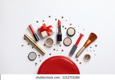red christmas makeupcollection - Google Search